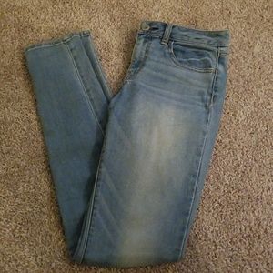 AEO - skinny jeans light wash